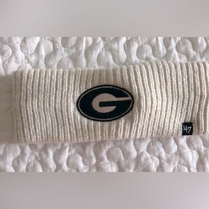 Women’s Georgia Bulldogs Meeks ‘47 White Headband